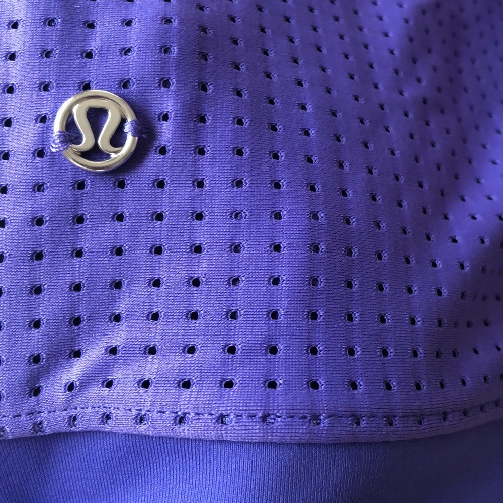 Lululemon Iris Flower purple sweaty or not jacket